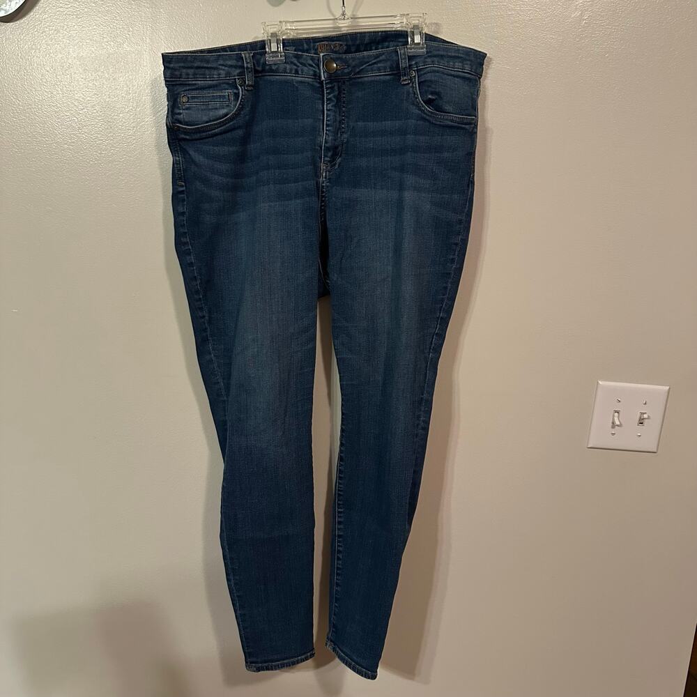 KUT from the Kloth Women’s Plus Size 20W Skinny Slim Jeans